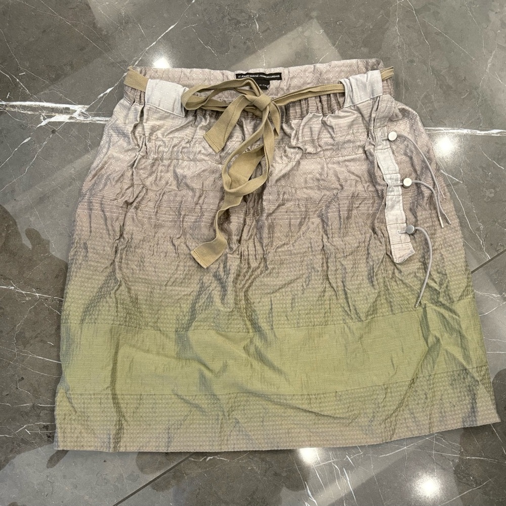 Women's Le Jean de Marithé + François Girbaud Ombré Gradient Skirt  Small Italy